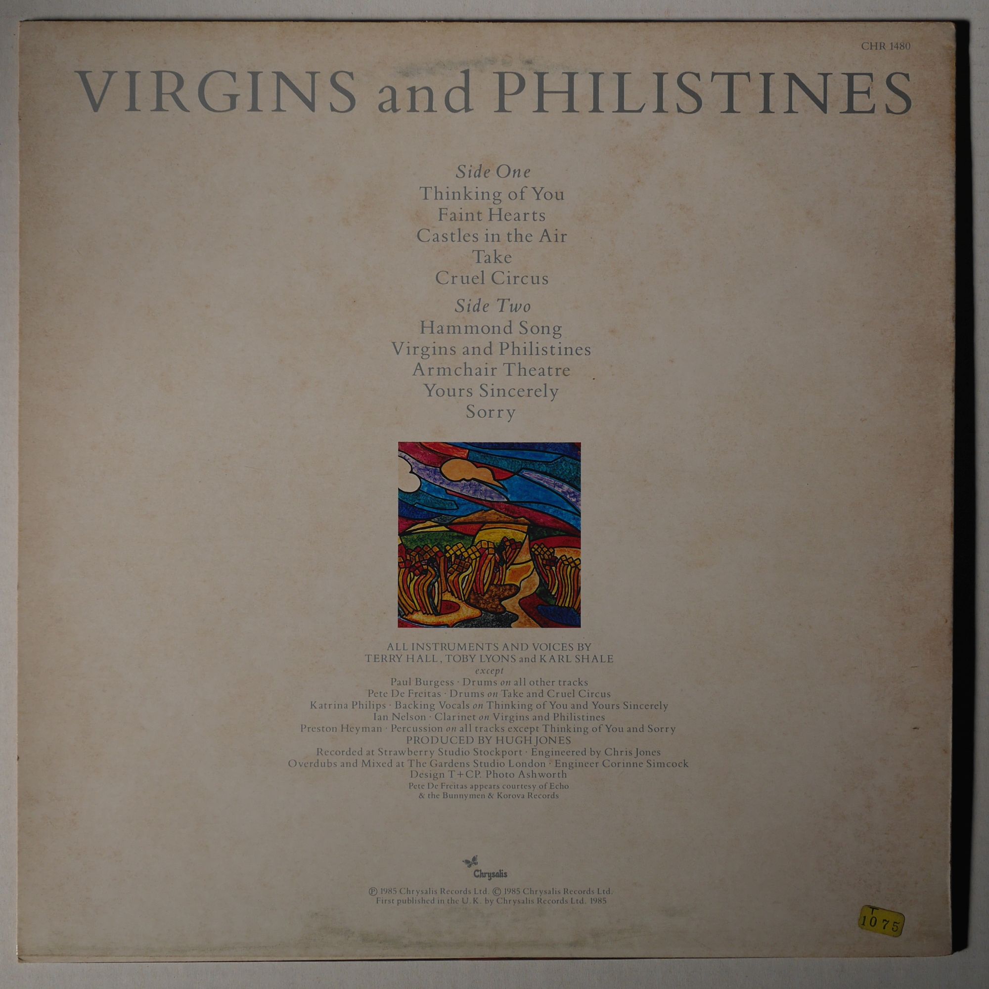 The Colour Field『Virgins And Philistines』